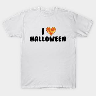 I Love Halloween T-Shirt